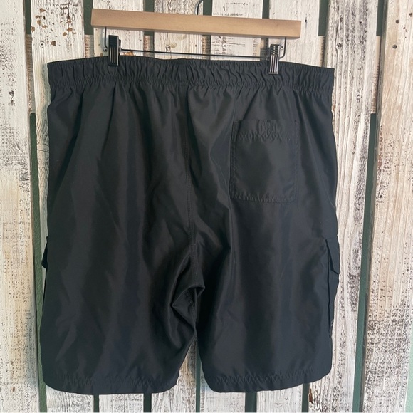 WORLD WIDE SPORTSMAN Black Men’s Size XL Swim Trunk Cargo Hybrid Shorts Fishing - Picture 4 of 11